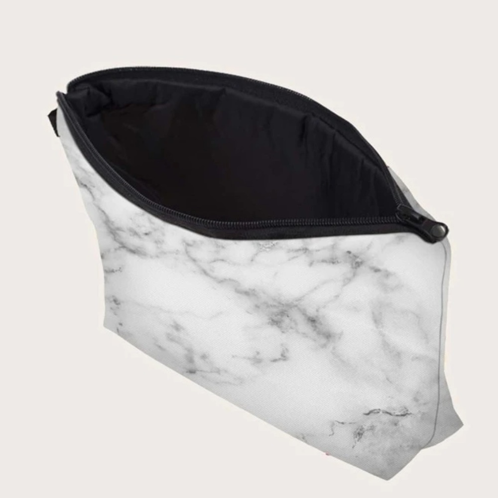 🆕MARBLE PATTERN COSMETICS BAG - Picture 3 of 5